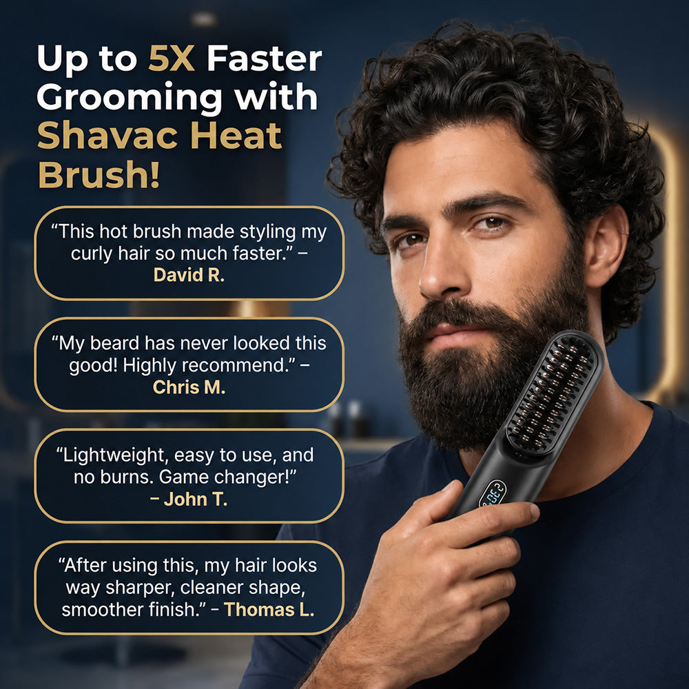 Shavac™  Heat Brush