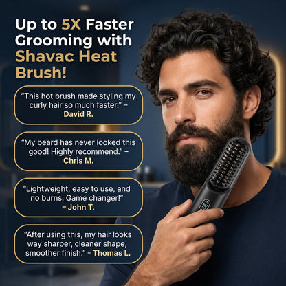 Shavac™  Heat Brush